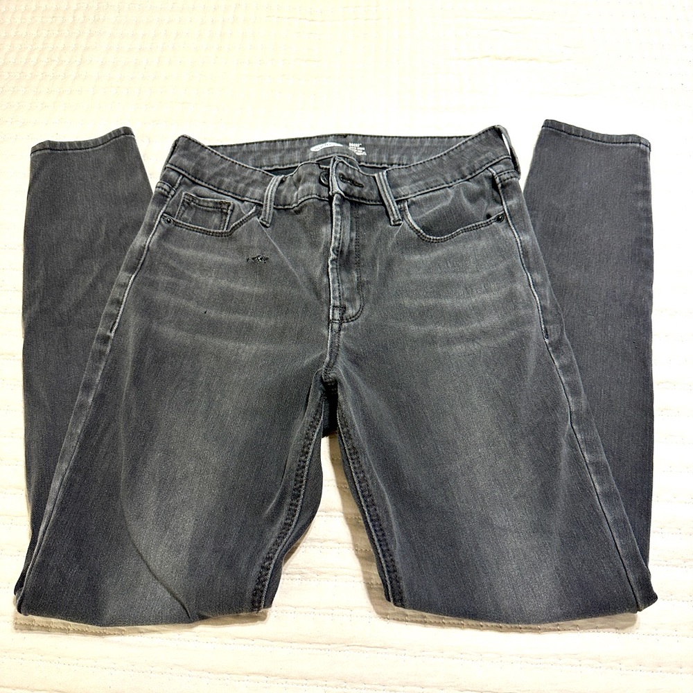 Rockstar Old Navy Black Super Skinny High-rise, Jeans size 4